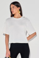 Camiseta Algodão Meliza Branco