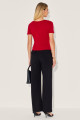 Camiseta Algodão Silvana Vermelho
