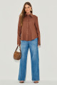 Camisa Linho Jessika Mocha