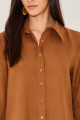 Camisa Linho Jessika Café
