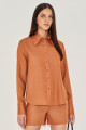 Camisa Linho Jessika Canela 