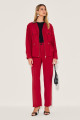 Parka Alfaiataria Irene Vermelho