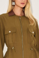 Parka Alfaiataria Irene Verde Musgo