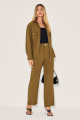 Parka Alfaiataria Irene Verde Musgo