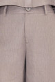 Calça Pantacourt Linho Belly Cinza
