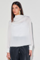 Blusa Crepe Matilde Off White