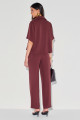 Blusa Polo Alfaiataria Juliete Chocolate