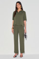Blusa Polo Alfaiataria Juliete Verde Militar