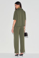 Blusa Polo Alfaiataria Juliete Verde Militar