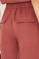 Calça Linho Rubia Mogno