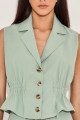 Colete Linen Neila Jade