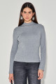 Blusa Canelada Bruna Mescla