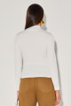 Blusa Canelada Bruna Off White