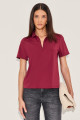 Blusa Polo Josie Bordô