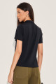 Blusa Polo Josie Preto