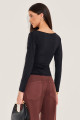 Blusa Poliamida Jenna Preto