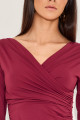 Blusa Poliamida Jenna Bordô