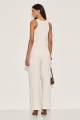 Body Canelado Fran Off White