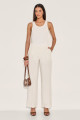 Body Canelado Fran Off White