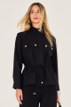 Parka Alfaiataria Naira Preto