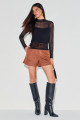 Blusa Tule Joeli Preto