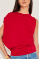 Blusa Algodão Cassie Vermelho