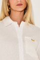 Camisa Linho Brasil Branco