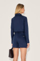 Shorts Linho Brasil Marinho