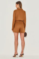Shorts Linho Patricia Café 