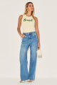 Blusa Canelada Samanta Manteiga