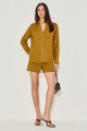 Camisa Linho Aline Verde Oliva