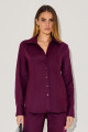 Camisa Linho Aline Açai 