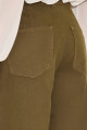 Calça Sarja Barrel Kaline Verde Militar