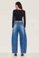 Calça Denim Barrel Desirré Blue