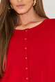Blusa Manga Longa Marla Vermelho