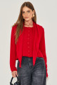 Blusa Manga Longa Marla Vermelho