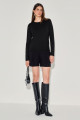Blusa Tricot Rosane Preto