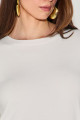 Blusa Tricot Rosane Off White