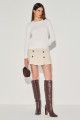 Blusa Tricot Rosane Off White