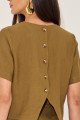 Blusa Alfaiataria Sorelle Verde Oliva 