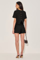 Blusa Alfaiataria Sorelle Preto 