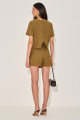 Shorts Alfaiataria Sorelle Verde Oliva
