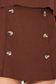 Shorts Alfaiataria Sorelle Chocolate 