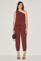 Blusa Alfaiataria Tarcila Chocolate