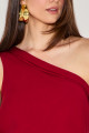 Blusa Alfaiataria Tarcila Bordô