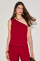 Blusa Alfaiataria Tarcila Bordô