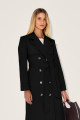 Trench Coat Sarja Úrsula Preto