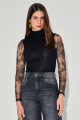 Body Renda Alina Preto