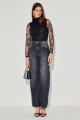 Body Renda Alina Preto