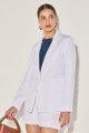 Blazer Linho Agatha Branco